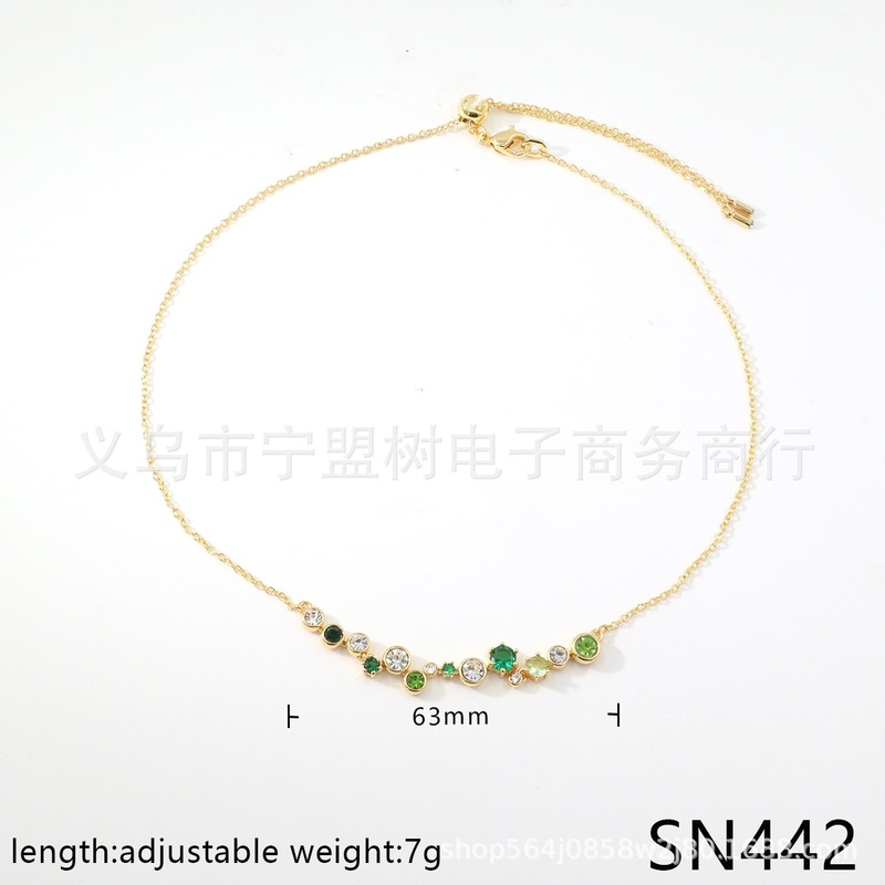 【新品】时尚韩系Constella系列多巴胺色手镯耳坠项链首饰套装女|undefined
