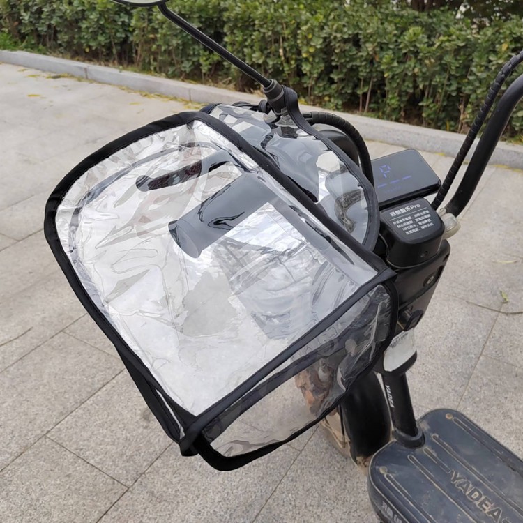Electric Vehicle Handlebar Cover Waterproof Cover Winter Model Windproof Electric Scooter Handlebar Cover Rainproof Motorcycle Handlebar Cover Rainproof Shell Warm-Keeping