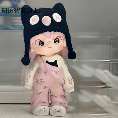生人には近づかないでください ドーラ オリオンの娘 3D プルシスター 石膏人形 着色された白い胚 子供の手作りクリエイティブ DIY