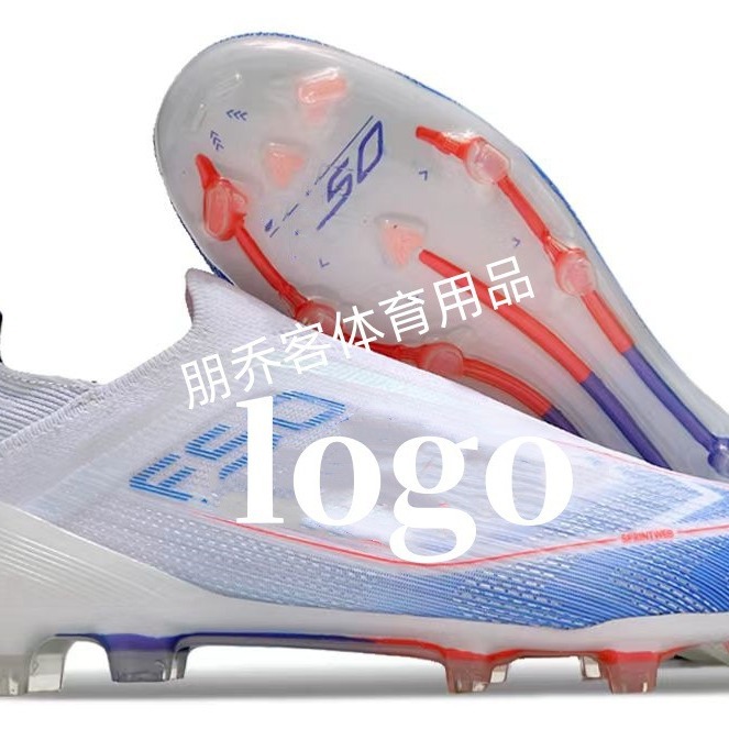 Putian exporta transfronterizos zapatos de fútbol para hombre nuevos de la serie X de la Copa Mundial F50FG sin clavos y sin cordones para competición y estudiantes.