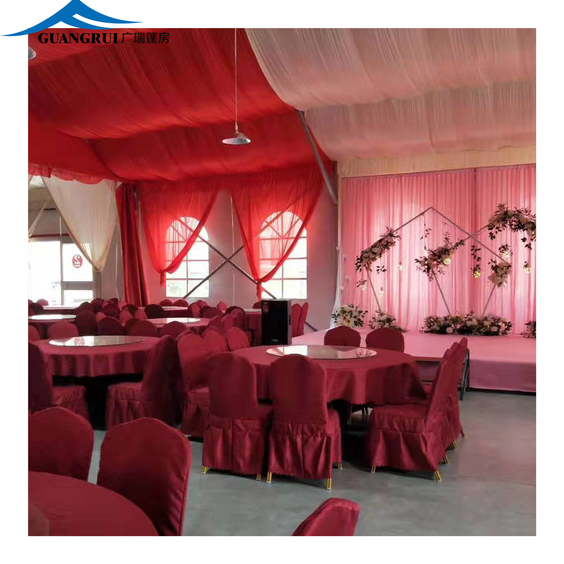 婚礼铝合金体育篷房篮球足球场羽毛球篷房大型户外赛事活动蓬房