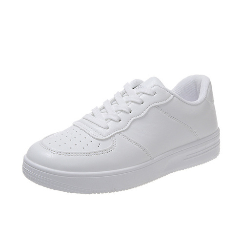 Spring and summer new lace-up casual sneakers, soft leather, all-match students 'shoes, hot sale, small white shoes, women's single-layer shoes