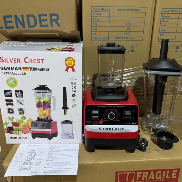 9525 Blender for Single or Double Cups, Nutritional Supplement Food Processor, Juice and Soy Milk Maker, Large Capacity for Home Use, Supports Customization