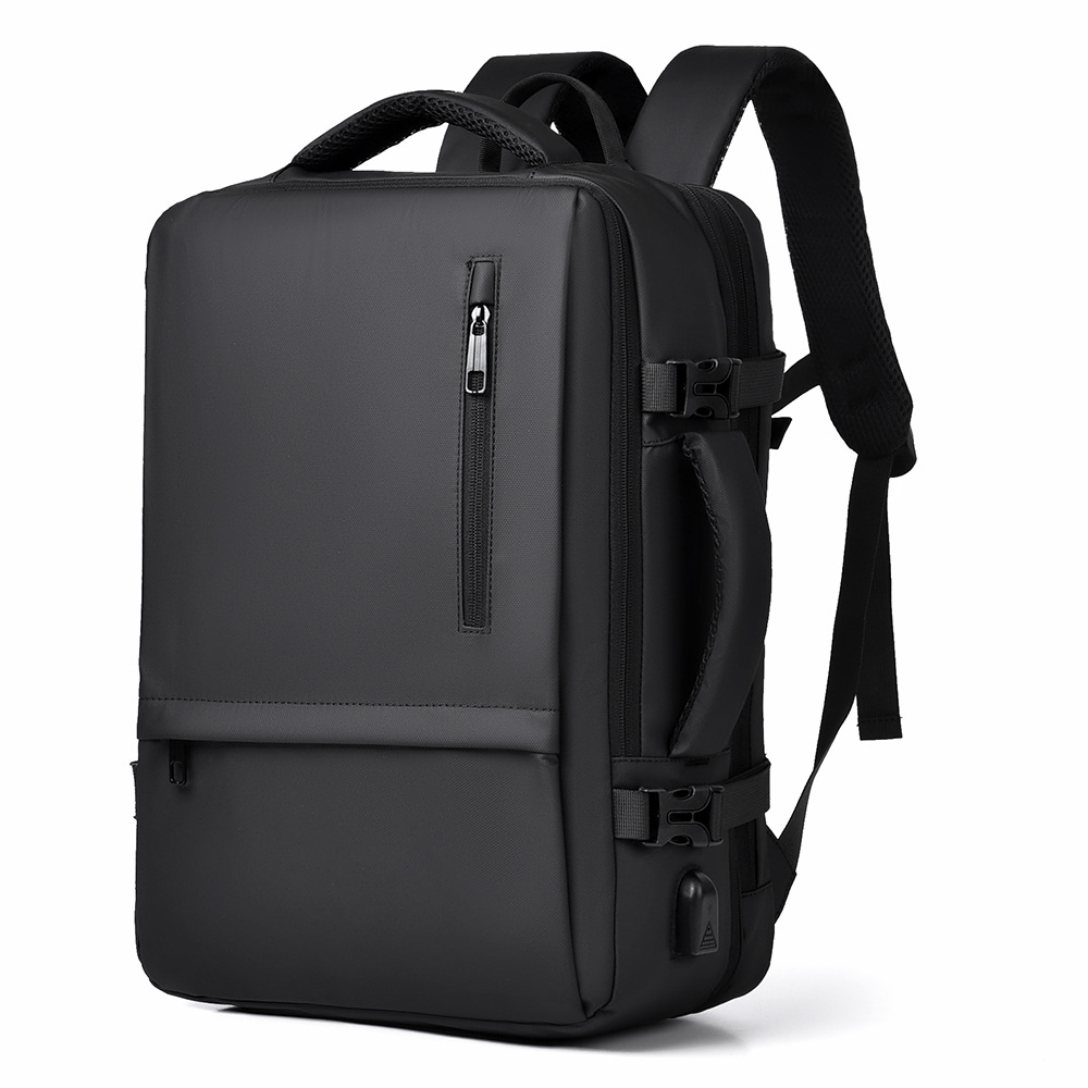 Business Commuting Backpack for Men, Multifunctional, Expandable, Anti-Theft with Combination Lock, Laptop Bag, Lightweight Travel Backpack