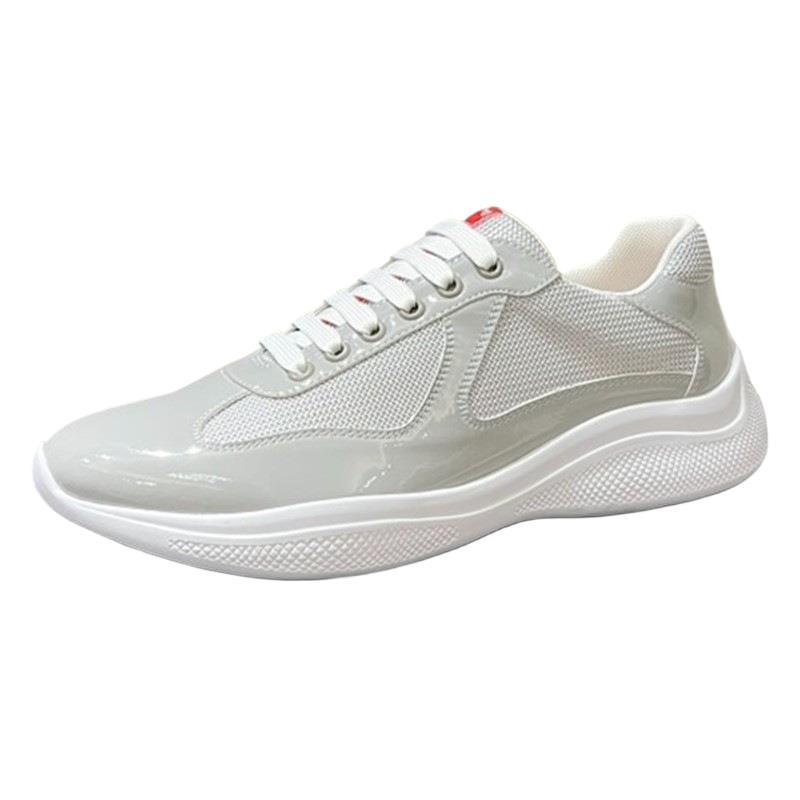 Guangzhou estándar original spot P casa tamaño transfronterizo 2026 otoño parejas de hombres y mujeres transpirables esmalte moda zapatillas de skate