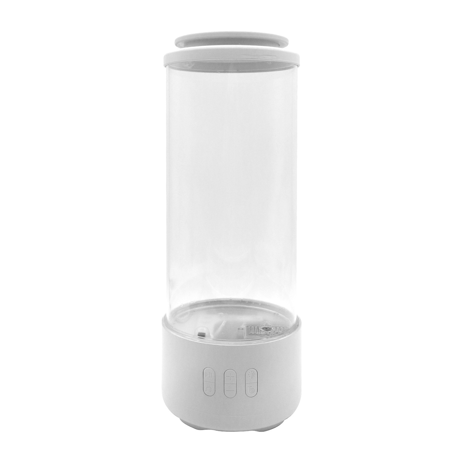 Blanco - altavoz Bluetooth - lámpara colorida Medusa - sueño de ruido blanco