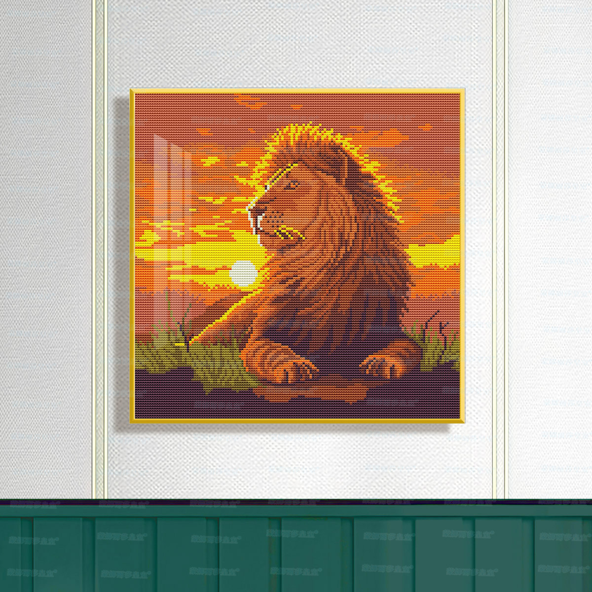 Mona Lisa Real Rey León 2026 nuevo león sala de estar entrada decoración pintura de la habitación de los niños image 4