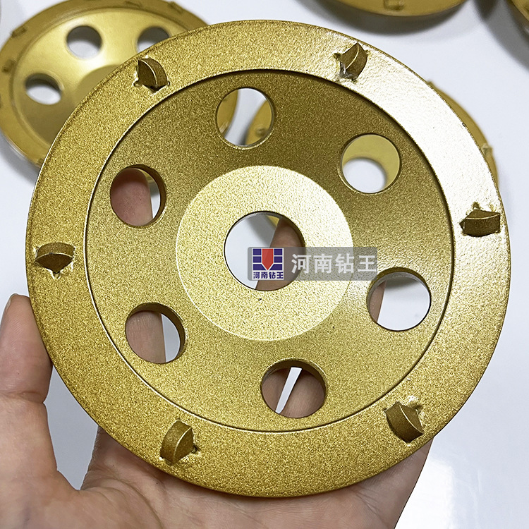 去除旧环氧PCD刀头磨片磨盘金刚石地坪磨块杯形磨轮