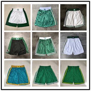 Foreign Trade Supply Basketball Pants Lakers 76Ers Heat Spurs Nets Embroidered Basketball Pants
