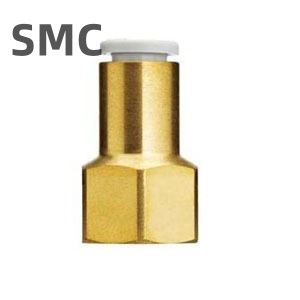 SMC;螺纹快插接头;KQ2F06-01A;螺纹接口RC1/8