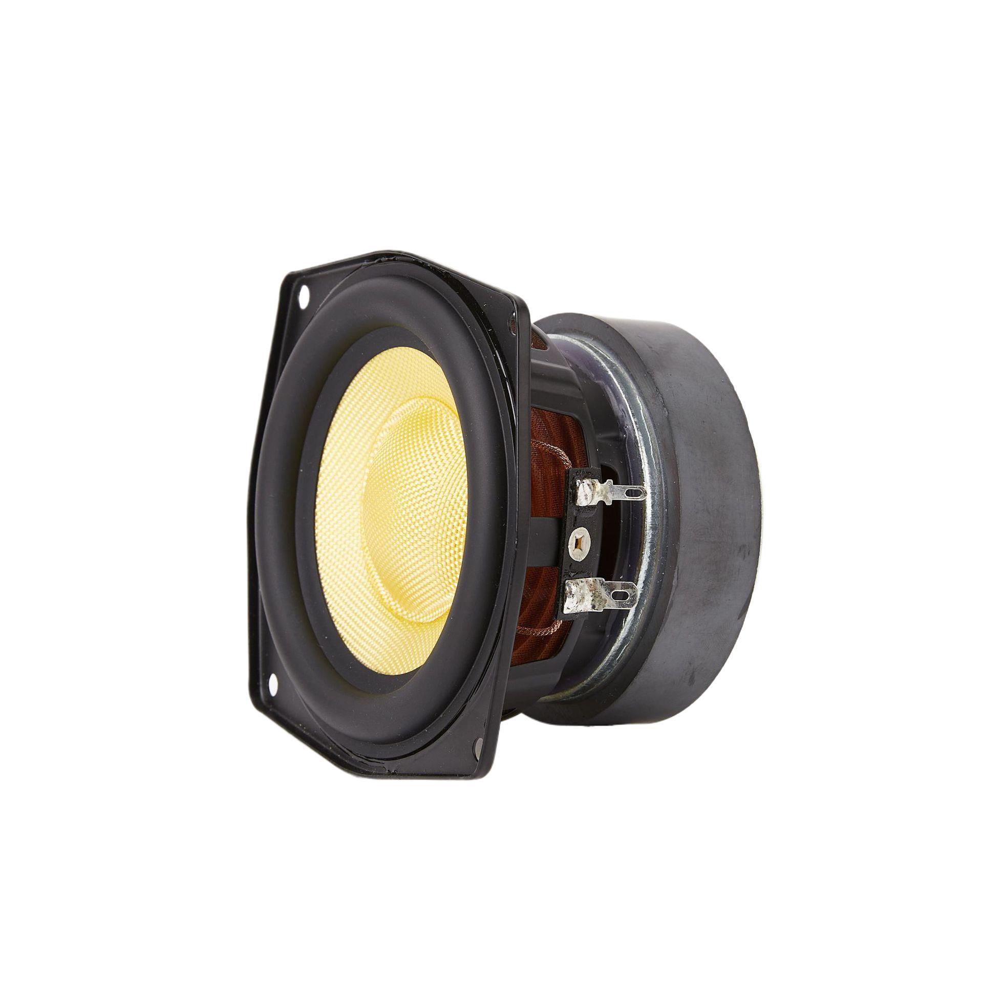 Nuevo altavoz de alta fidelidad Golden Legend de 4 pulgadas de fibra de vidrio de rango completo de 4 ohmios y 60W God of War 2 con graves pesados.