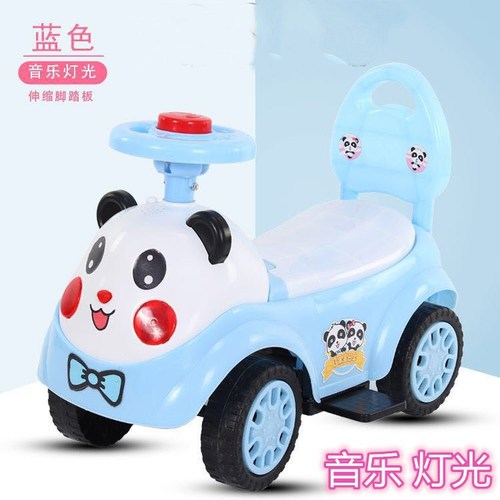 Children's Tilt Scooter, Slide Ride Toy Car, Gliding Car with Music and Lights, Four-Wheeled Balance Bike, One Piece Shipment