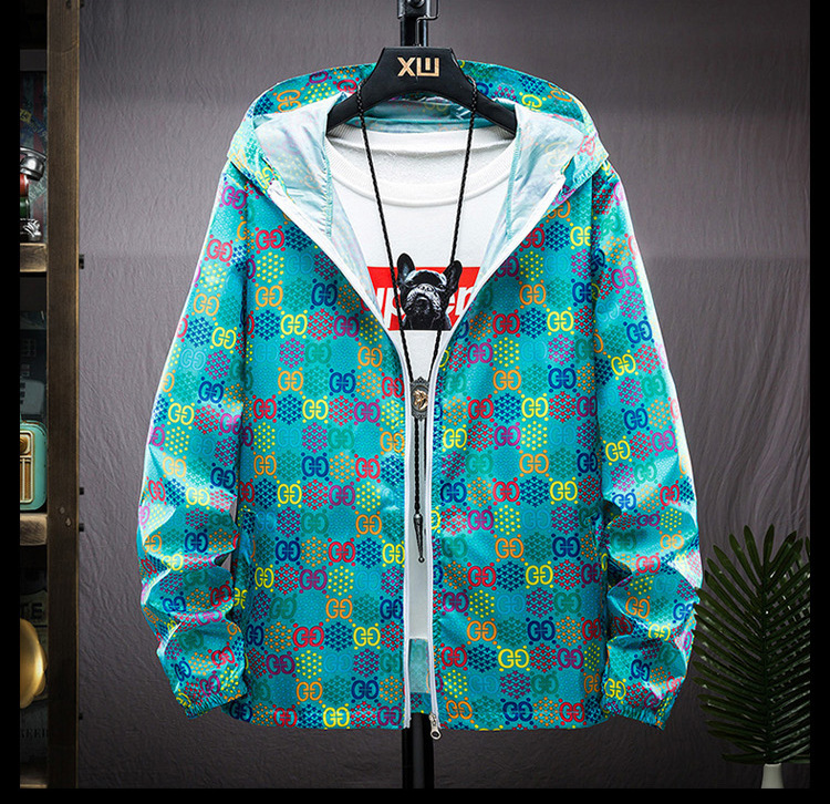 Καλοκαιρινό αλφάβητο για άνδρες και γυναίκες Ζευγάρι που φορά λεπτό μακρυμάνικο παλτό Κορεατικής μόδας αντηλιακό πουκάμισο με ζακέτα_voghion.com