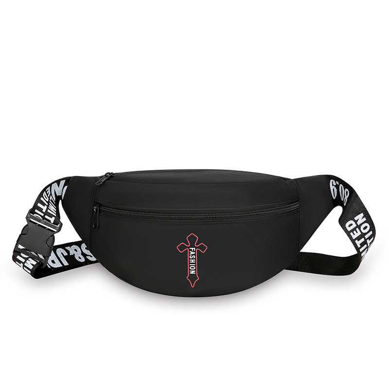 Bolso de cintura deportivo de moda, nuevo bolso de pecho casual, bolso de pecho de gran capacidad para hombres y mujeres, bolso de fitness ligero