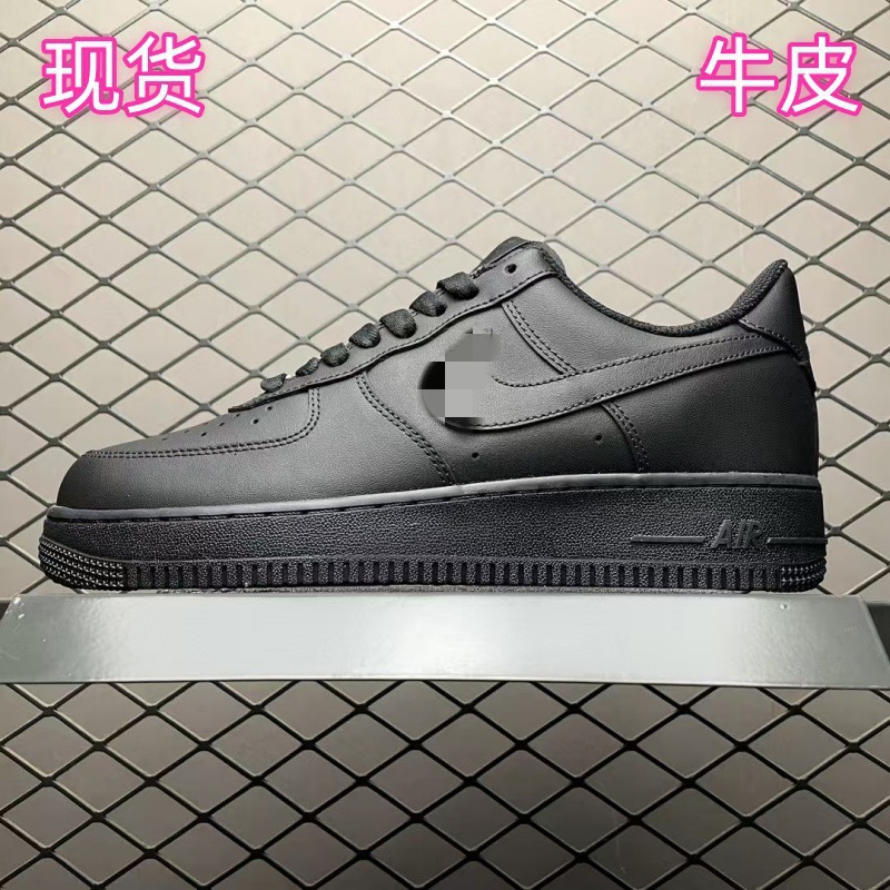 Zapatos Putian, zapatos blancos de piel de vaca de la Fuerza Aérea No. 1, zapatos para hombres, zapatos para mujeres, zapatos de otoño y invierno con suela gruesa y suave.