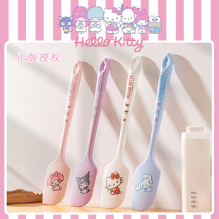 Genuine Sanrio Spatula Food Grade Silicone No Odor High Temperature Resistant Baking Helper Household Mixing Silicone Spatula
