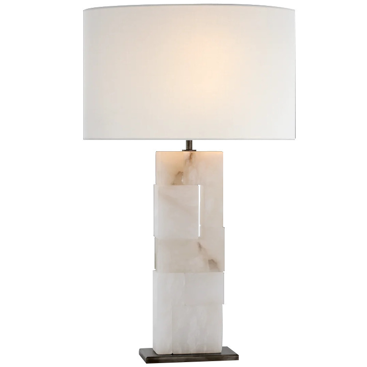 Designer floor lamp Nordic living room bedroom bedside creative personality alabaster post-modern floor lamp