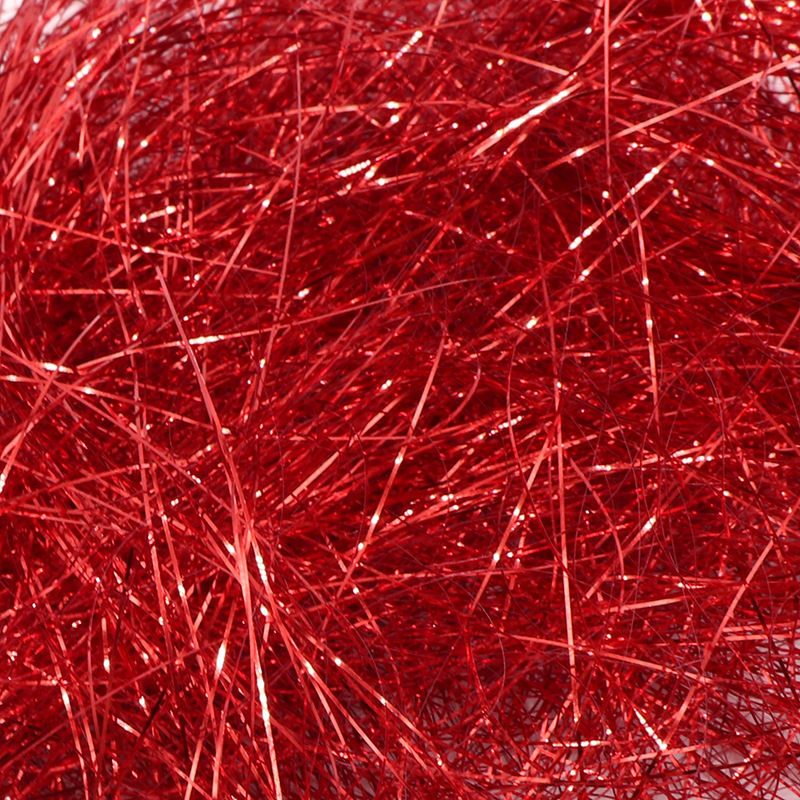 1mm metal brillante hilo 8g / paquete cosméticos embalaje de joyería relleno de joyería caja de boda relleno de hilo