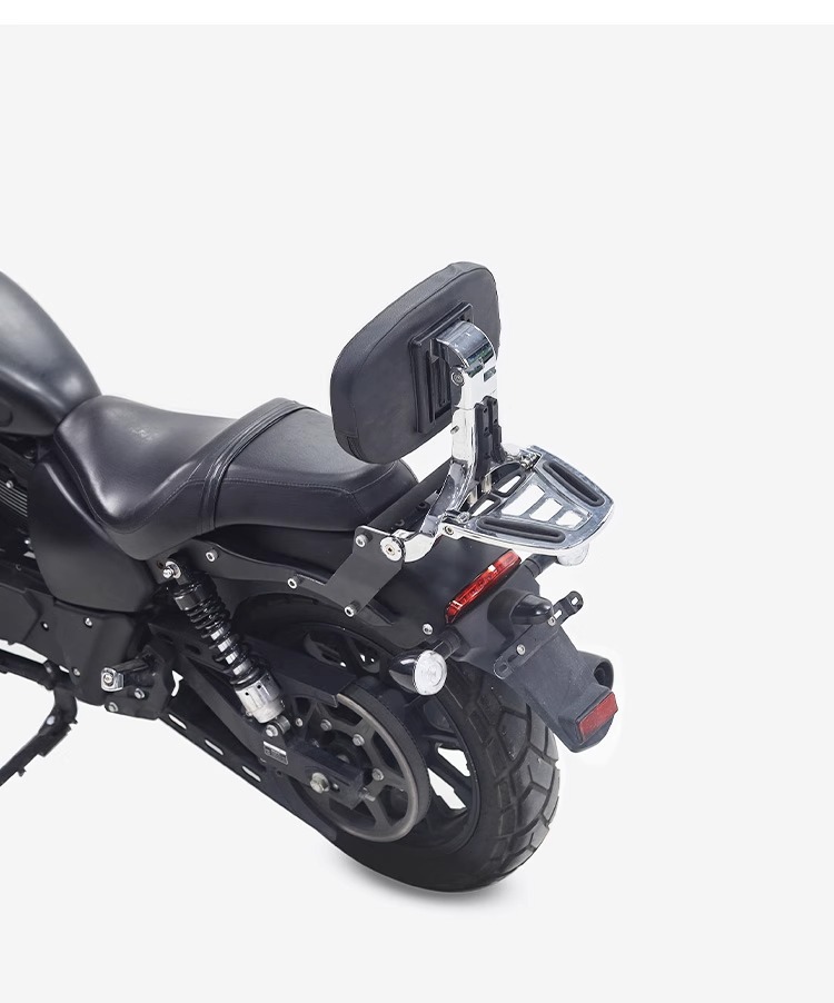 Muscle car Wolf applicable Yi riding V8 multi-function folding backrest adjustable backrest modified tail shelf tail