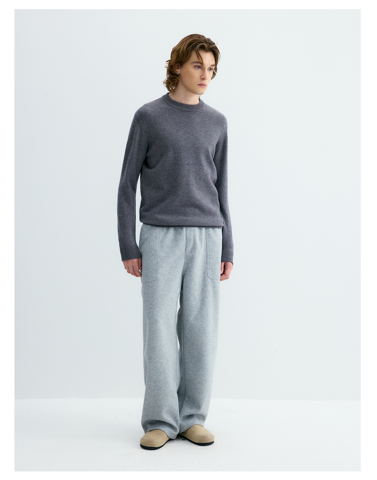 UNF Merino Wool Half-Turtleneck Sweater