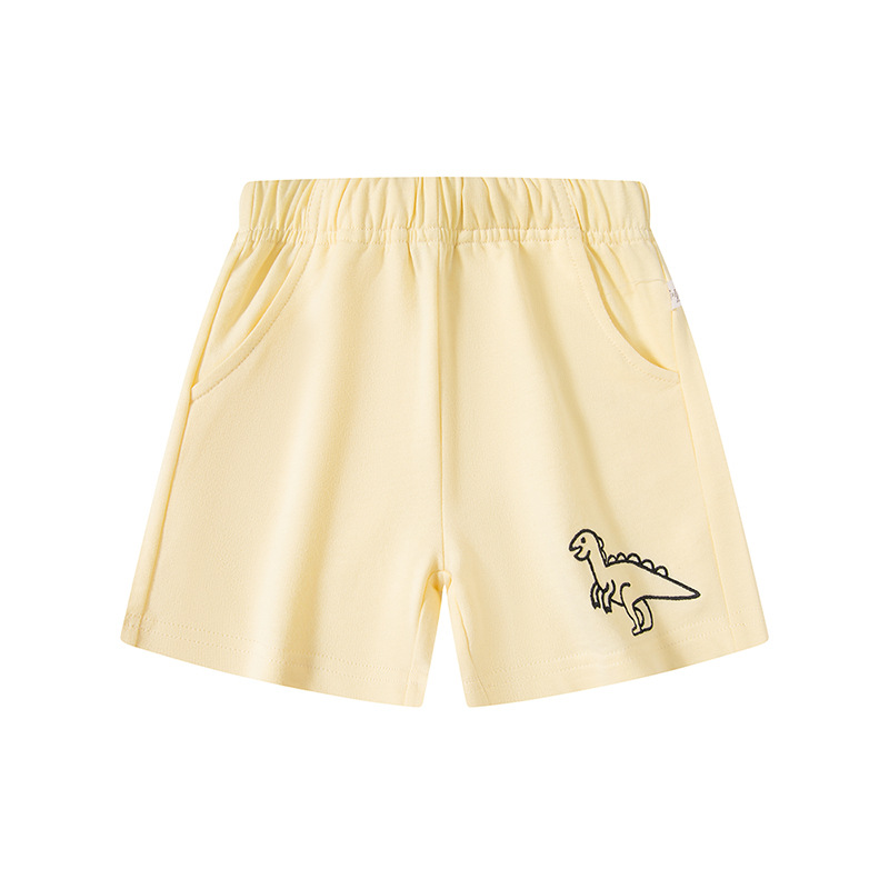 Be top ropa infantil transfronteriza al por mayor pantalones cortos para niños color sólido para niños pequeños y medianos, fabricantes de pantalones de cinco puntos para bebés, fuente de primera mano image 5