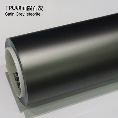 Auto Color Change Film: Color-Changing Film Ppf Frosted Matte - tpu-satin-meteorite-gray-1524m15m