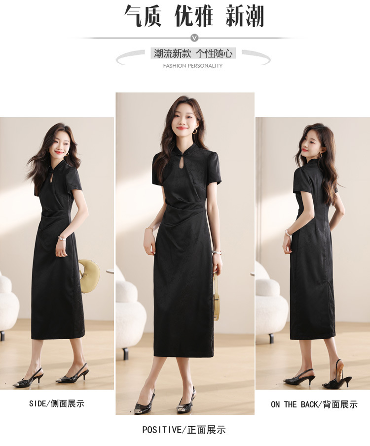 B6664 1810K VÁY ĐẦM LIỀN THÂN NỮ SHED)ST NGẮN TAY MÙA HÈ HỌA TIẾT HOA THỜI TRANG NỮ G05 SẢN PHẨM MỚI
