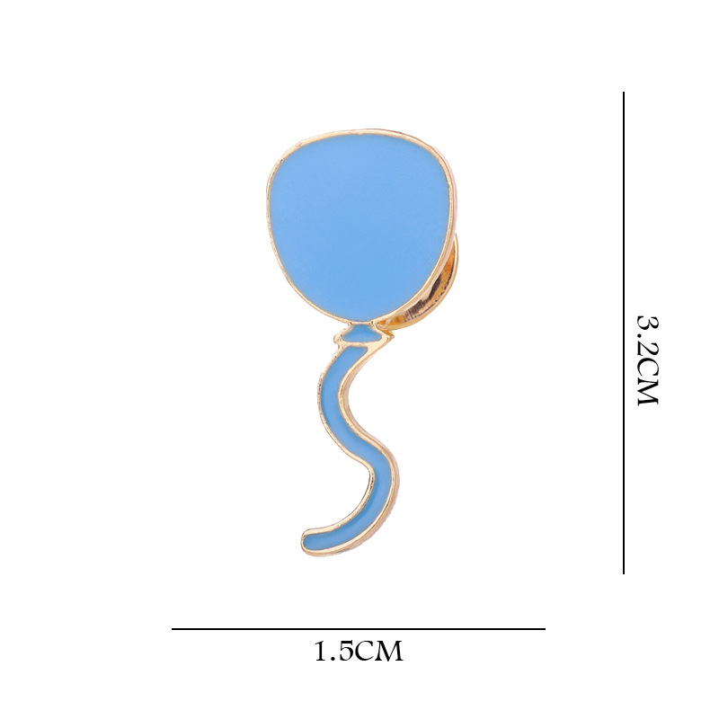 Balloon, Elephant, Giraffe Pattern Cute Pin Balloon Elephant Giraffe Zinc Alloy Enamel Unisex Brooches