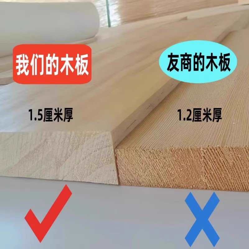 Estante pequeño de escritorio simple estante de madera sólida multicapa estante de almacenamiento de estudiantes y niños estante de escritorio armario de madera de pino