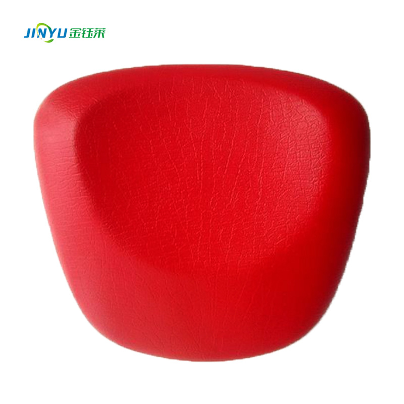 PU发泡自结皮浴缸头枕 聚氨酯卫浴配件浴缸靠枕防水浴枕批发