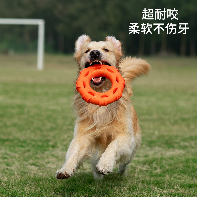 宠物狗玩具轮胎 耐磨磨牙狗狗TPR玩具洁齿耐咬玩具中大型狗玩具|undefined