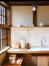 北欧卫生间300x600瓷砖厨房墙砖 日式小白砖全瓷格子砖厕所拉槽砖