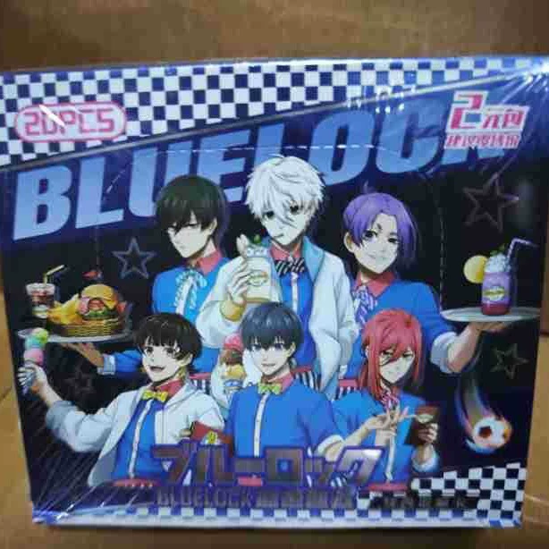 20 штук синих тюремных тонких карт, коллекционные карты для торговли, игровые периферийные карты-яйца, квадратные карты, игрушечные карты оптом