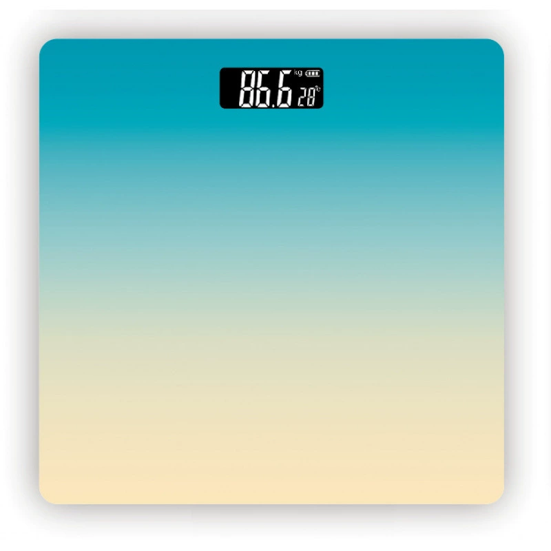 Electronic Weight Scale 26 cm, LCD Smart Scale with Bluetooth and Rechargeable/Battery Options