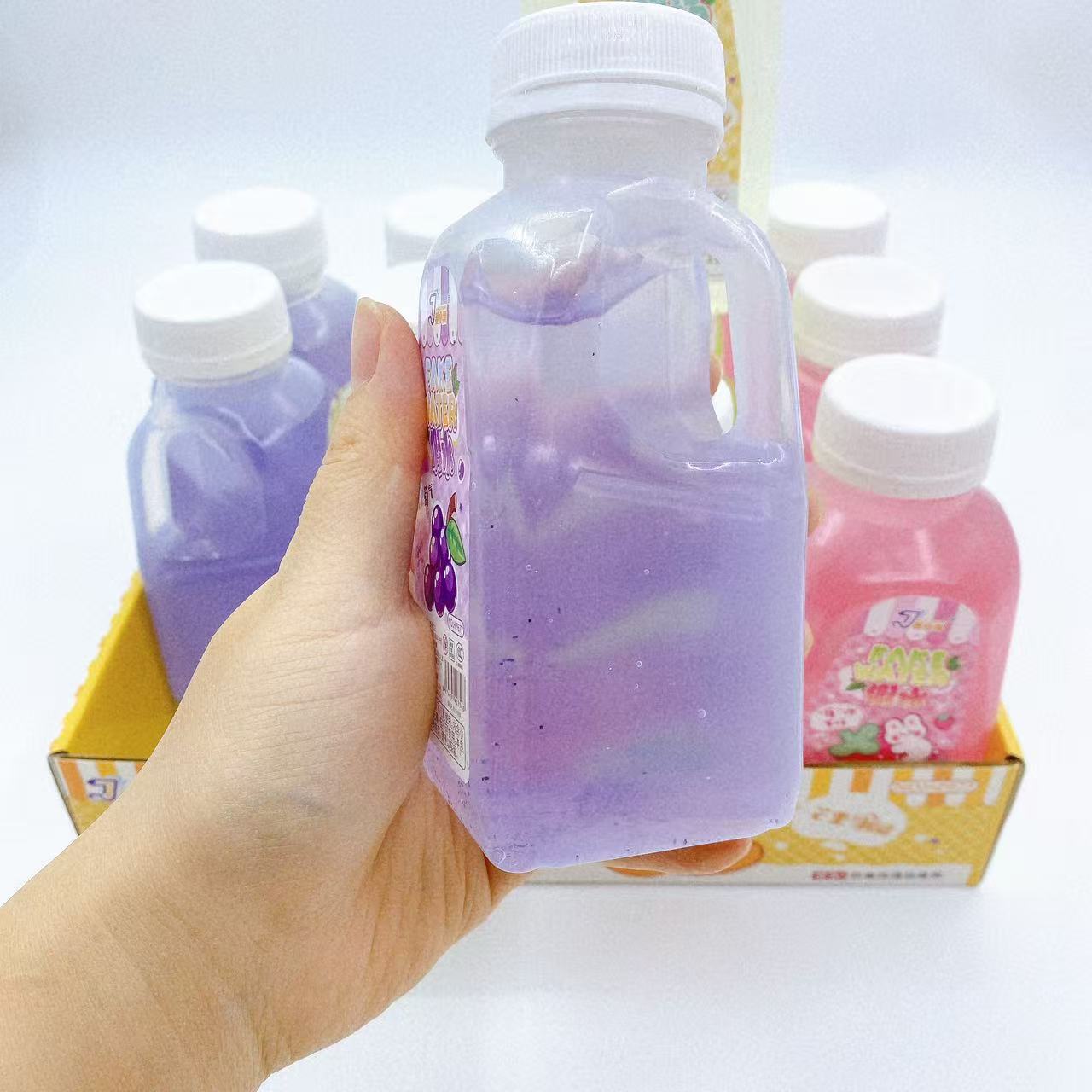 Barro espumoso falso cemento botella de color descomprimida diy mano no mancha barro de color para llevar frutas en barril agua falsa 2 yuanes