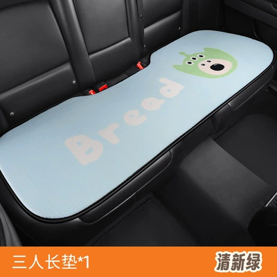 Cushion Little Monster Car | Wool pad - plush-cute-dog-three-person-long-blue