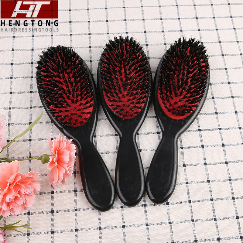 Peine de estilo profesional Gran Placa de cerdas masaje peine bolsa de aire peine del pelo peine de la piel roja peine del pelo