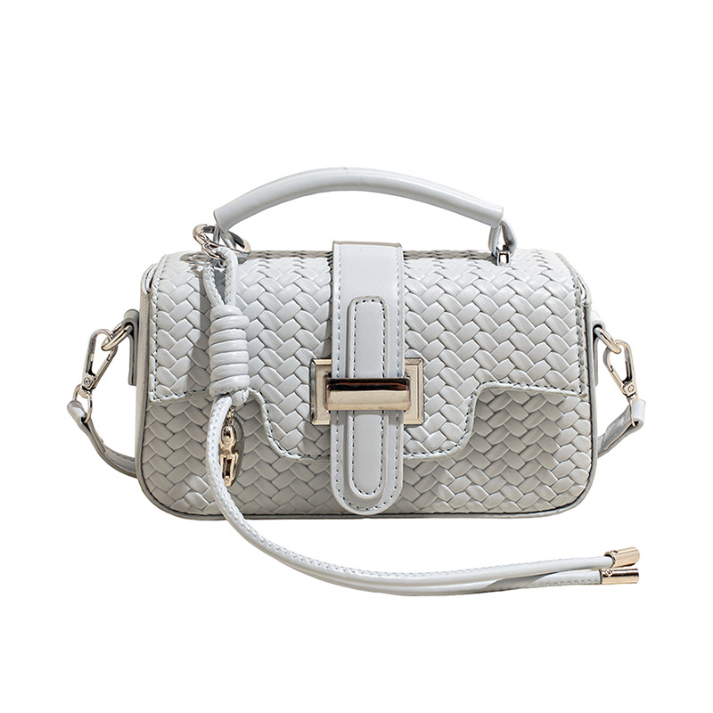 Casual coreano nicho tejido bolso de mano para mujeres 2026 nueva moda lujosa exquisita bolsa de mochila