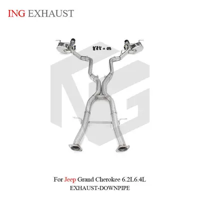 steel high-flow mid-section exhaust – Exhaust pipe
