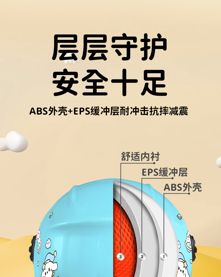 Winter children's electric car helmet 3C certification boys 6-12 years old battery car half helmet girls motorcycle safety helmet