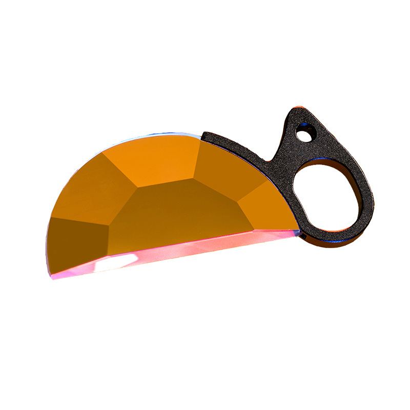 79mm mano semicírculo caleidoscopio efecto especial filtro fotografía cámara slr accesorios de la cámara