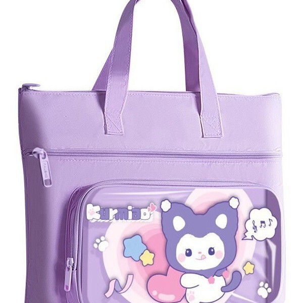 Primary School Students' Canvas Bag Tutoring Bag Boys and Girls Hand-Held Study Bag Satchel Test Paper Book Information Storage Bag Primary School Students' Canvas Bag Tutoring Bag Boys and Girls Hand-Held Study Bag Satchel Test Paper Book Information Storage Bag