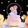 2391 Cake Couple [Hugging]
