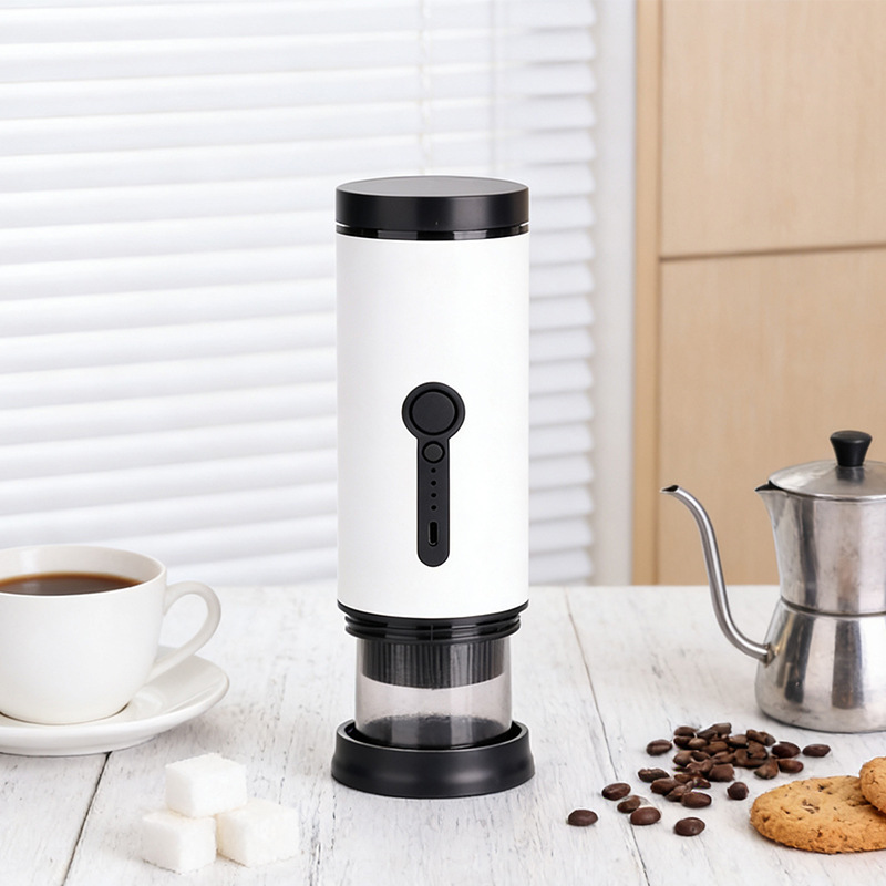 Portable Capsule Coffee Machine, Household Small Coffee Pot, Electric Outdoor Espresso Machine Portable Capsule Coffee Machine, Household Small Coffee Pot, Electric Outdoor Espresso Machine
