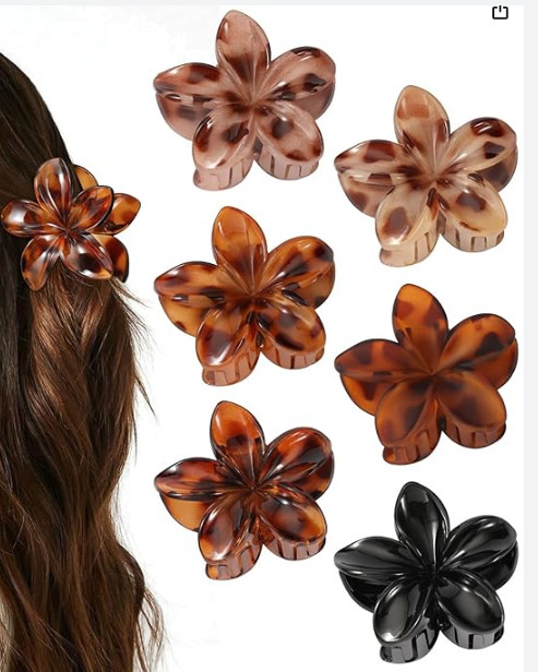 Amazonの人気ヘアクリップセット、シームレスな後頭部つや消し爪クリップ、長方形のサメクリップ、クロスボーダーヘアアクセサリー|undefined