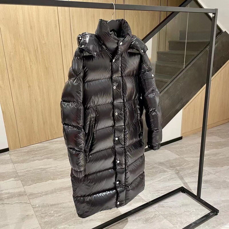 MayalonggoosedownM家玛雅长款白鹅羽绒服男女款连帽加厚保暖|undefined