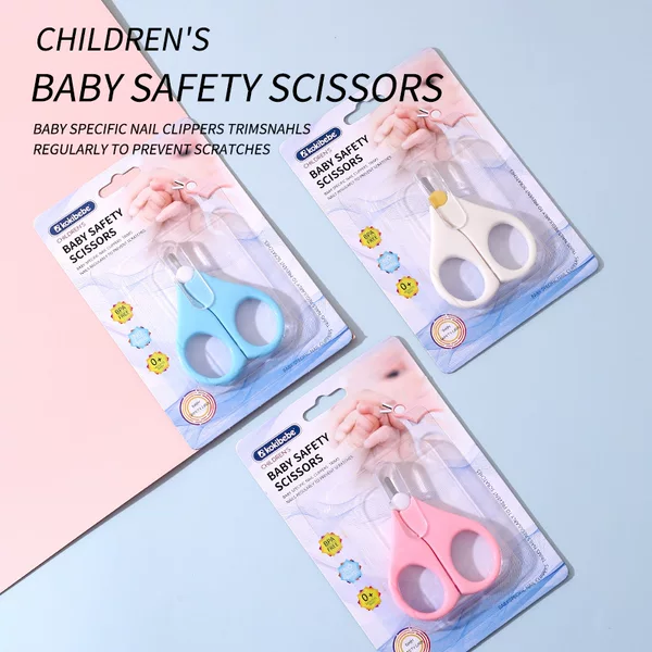 English Packaging Baby Nail Clippers, Baby Scissors, Special for Newborns, Safe Anti-Pinch Nail Clippers