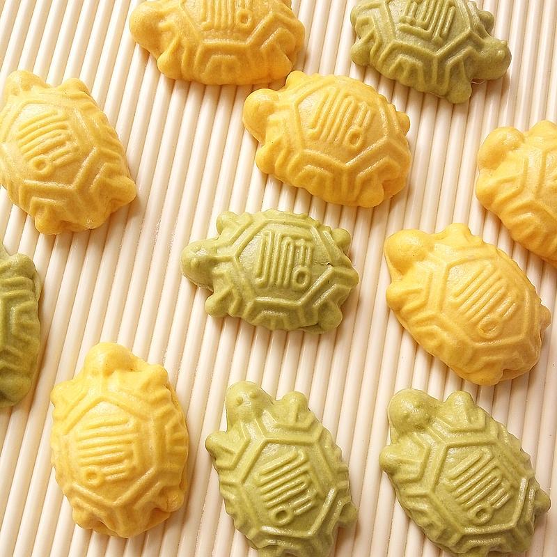 Q683龟粿印面食馒头月饼模绿豆糕南瓜饼艾糍粑清明果青团烘焙模具