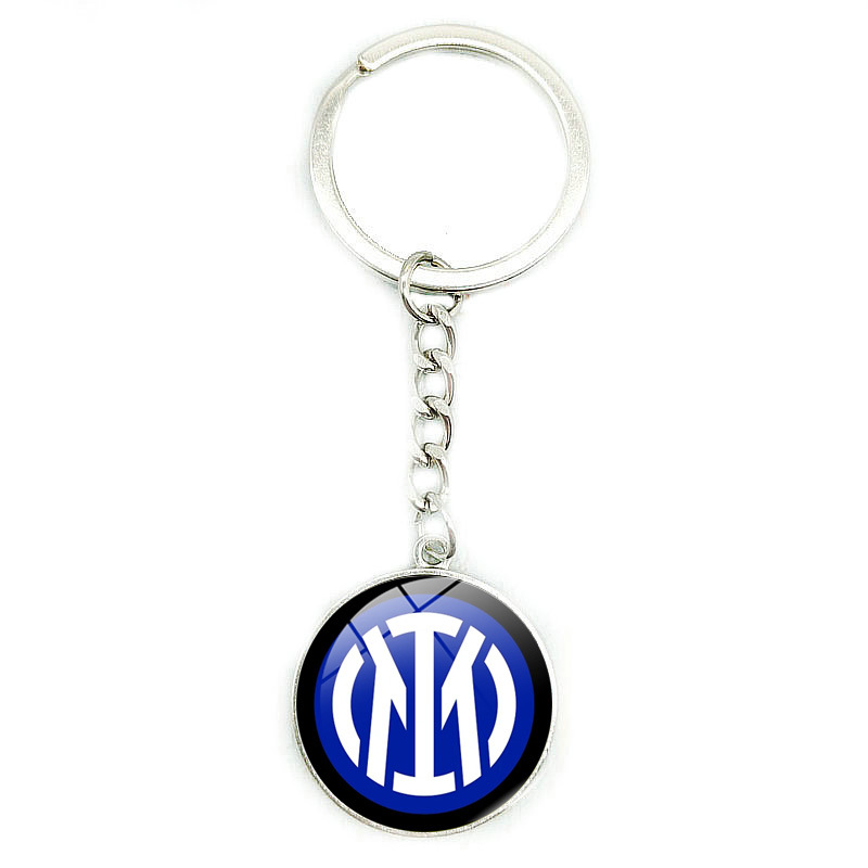 Serie A La Liga Bundesliga Premier League Ligue 1 Equipo de fútbol Emblema Tiempo Gema Llavero Colgante de coche Producción del equipo