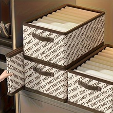 衣物收纳箱家用衣服收纳盒放衣柜可折叠储物整理盒内衣内裤收纳盒